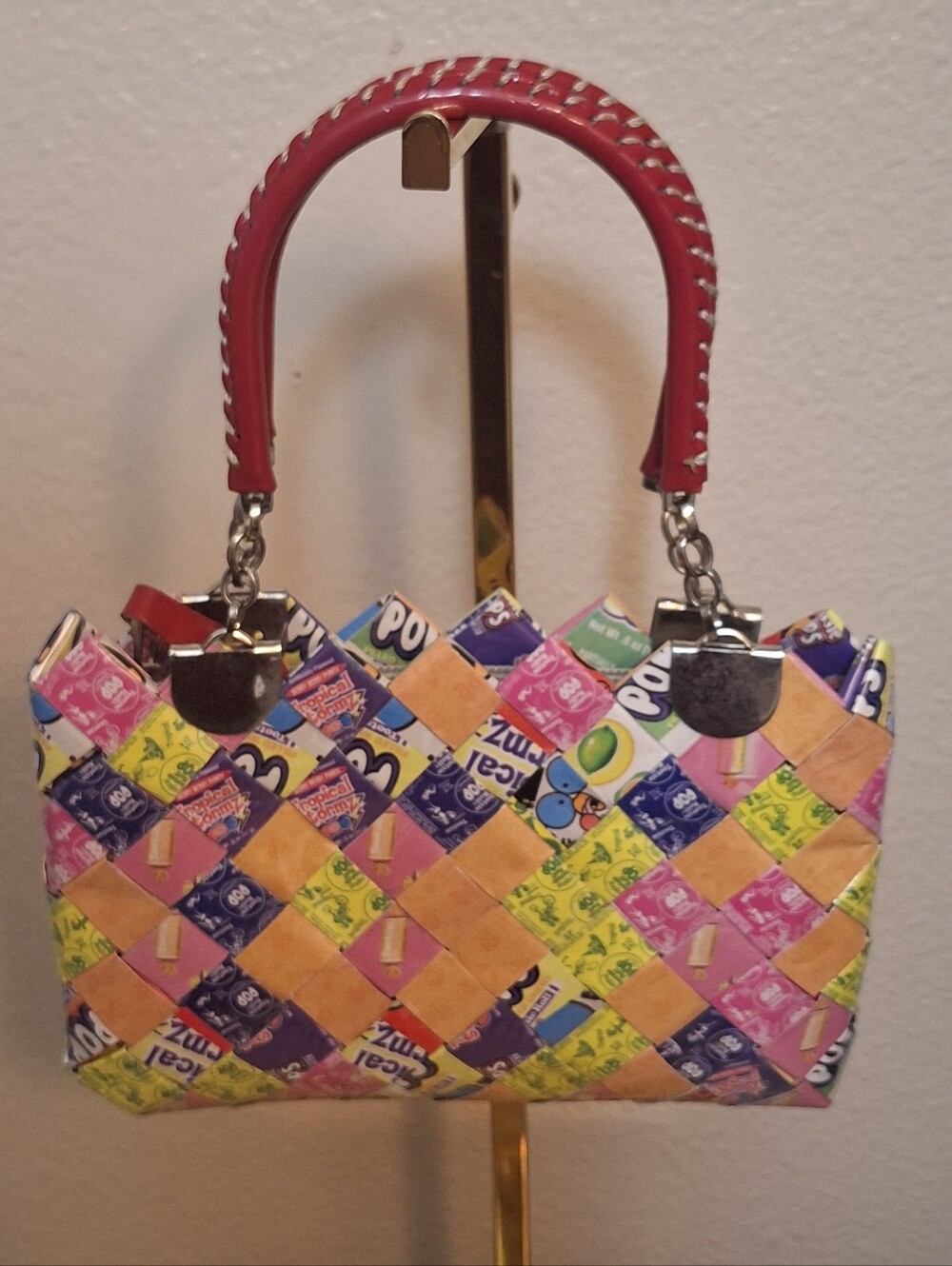Unique Candy Wrapper Handbag Small